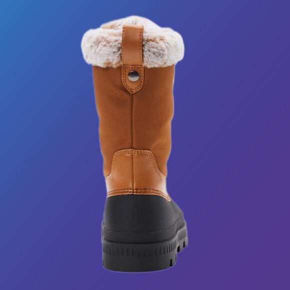 Ladies Size 6 Temp Rated Water & Skid Resitant Winter Snow Boots - Picture 3 of 12